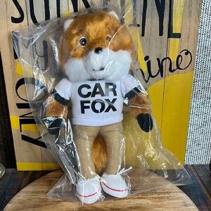 Carfax Car Fox Plush 10" Advertising Toy stuffed animal NIP